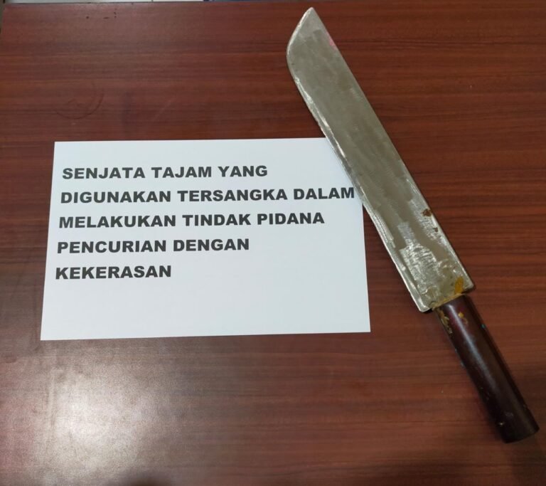 Gercep !! Polresta Tangerang Tangkap Pelaku Begal