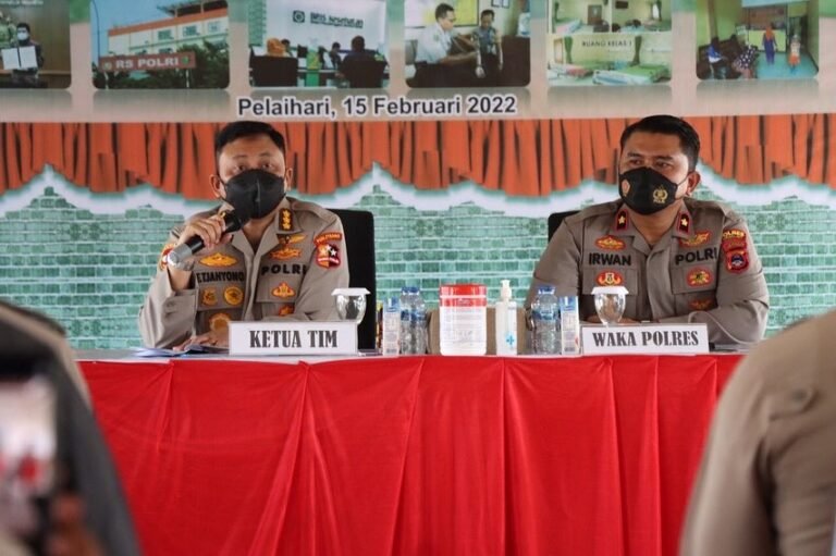 Tim Puslitbang Polri Laksanakan Kegiatan Optimalisasi Pelayanan Di Polres Tanah Laut