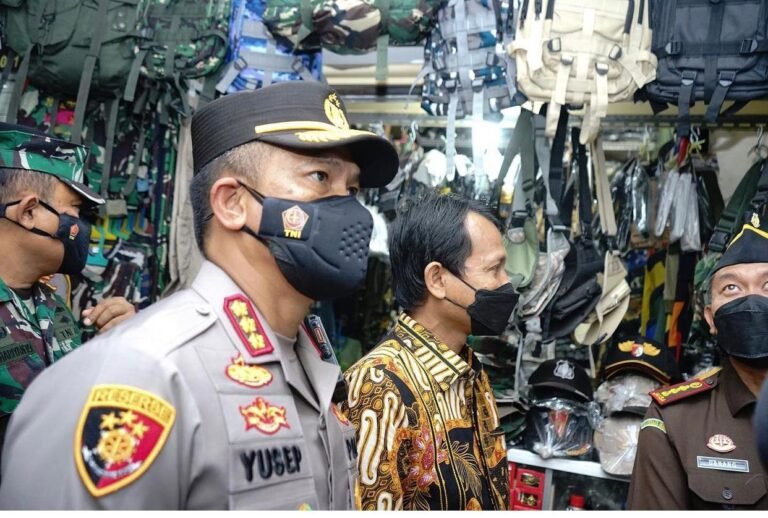 Kapolrestabes Surabaya Hadiri Soft Opening Pasar Turi Baru, Ini Harapannya….