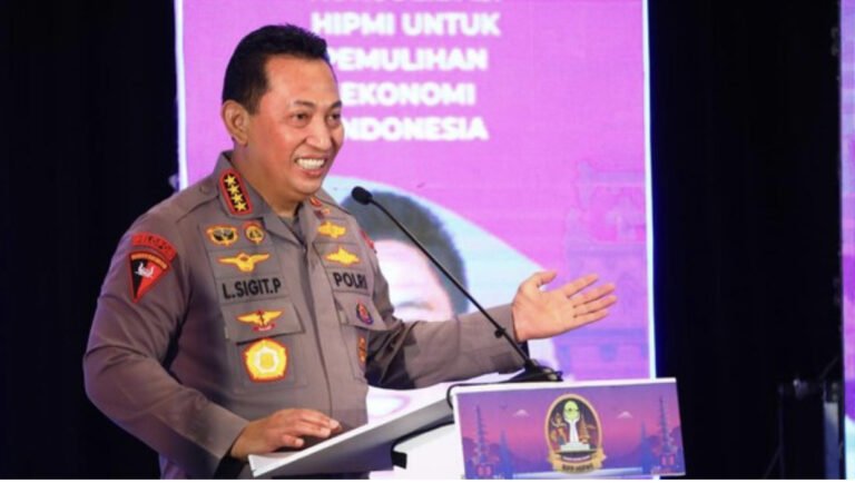 Kapolri Minta HIPMI Kawal Semua Kebijakan Ekonomi di Masa Pandemi