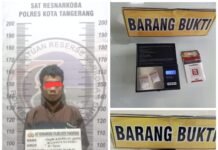 Simpan 1,16 Gram Sabu, Satresnarkoba Polresta Tangerang Ringkus Bendol