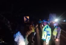 Amankan Jalur Mudik dan Cegah Laka Lantas, Polresta Tangerang Tertibkan Pedagang Kopi Jongkok di Pinggir Jalan Tol