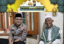 Besek Tape Kapolres Bondowoso, Buka Bersama dan Taraweh Peduli Covid 19