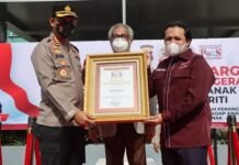 Kerja Cepat Satreskrim dan Program Edukatif Satlantas Buahkan Penghargaan untuk Polresta Tangerang
