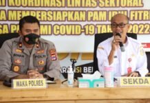 Jelang Hari Raya Idhul Fitri Polres Tanah Laut Gelar Rapat Lintas Sektoral Untuk Kesiapan Pengamanan
