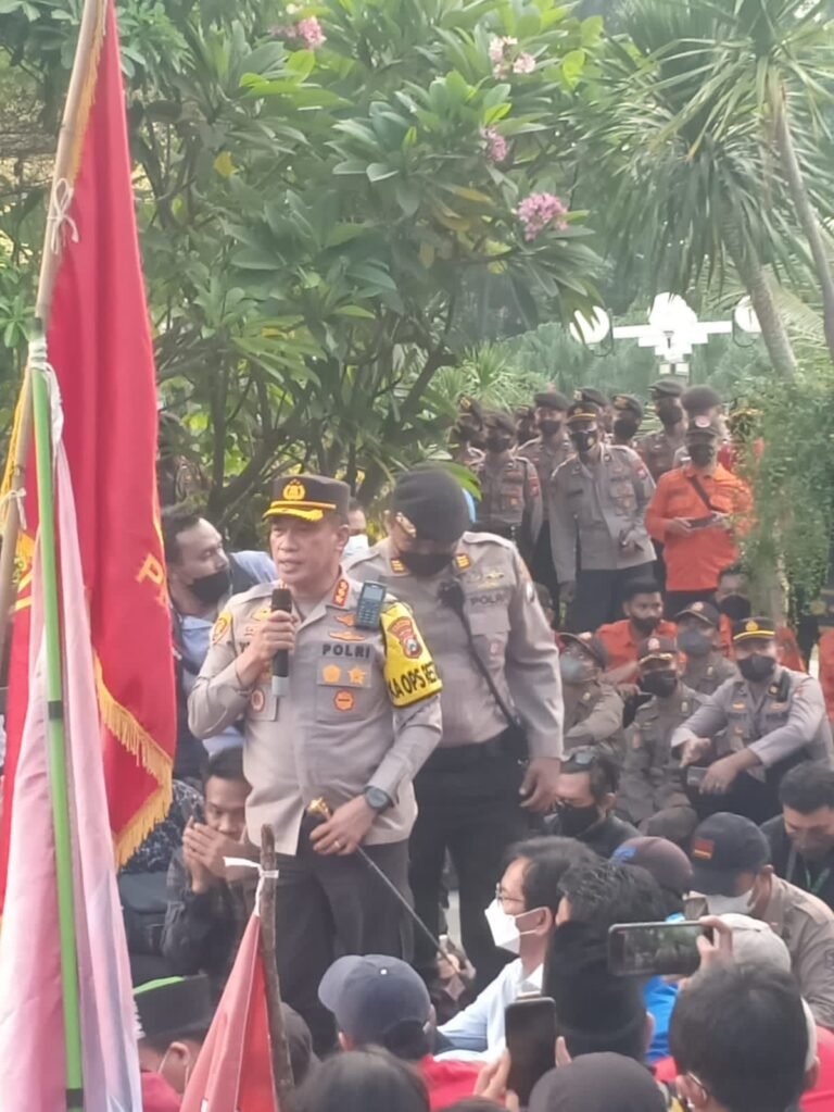 Aksi Demo Mahasiswa Cipayung Plus Surabaya Berjalan Damai Dan Ditutup Dengan Buka Puasa Bersama