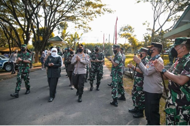 Apel Komandan Satuan Aksi Soliditas TNI – POLRI dan PEMDA untuk Jawa Timur Bangkit