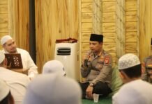 Silaturahmi Kapolres Metro Tangerang Kota ke Para Ulama, Simak Harapannya