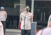 Kapolres Metro Tangerang Kota Pimpin Apel PAM Unras Buruh dan Mahasiswa, Ini Pesannya