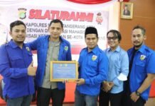 7 Hari Menjabat, Kapolrestro Tangerang Kota Gelar Silaturahmi Bersama OKP