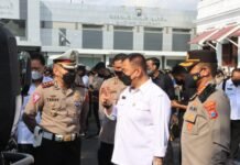 Kasat Lantas Polrestabes Surabaya Sambut Kunjungan Tim Itwasum Polri