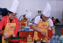 Sambut Hari Bhayangkara ke 76, Kasat Lantas Ikuti Lomba Masak yang di Gelar Polrestabes Surabaya