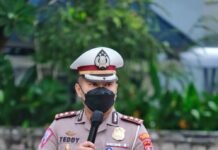 Pimpin Apel Fungsi dan Evaluasi Satlantas Polrestabes Surabaya, Ini Pesan AKBP Teddy Chandra