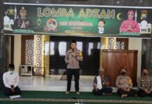 Semoga Berkah Peringati HUT Bayangkara Ke-76, Polres Bondowoso Gelar Lomba Adzan dan Da’i Cilik
