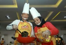 Hari Bhayangkara ke 76 dan Kesatuan Gerak Bhayangkari ke 70, Polrestabes Surabaya Gelar Lomba Masak Nasi Goreng