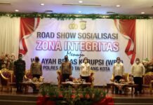 Terus Berkomitmen, Road Show Zona Integritas Polres Metro Tangerang Kota Sasar 3 Kecamatan