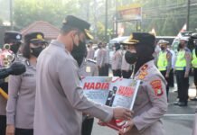 Kapolres Metro Tangerang Kota Berikan Reward dan Punishment terhadap Penilaian Kinerja Jajaran