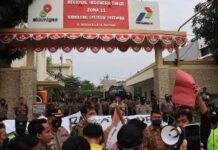 BEM Nusantara Jawa Timur Apresiasi Pengamanan Polrestabes Surabaya Saat Aksi Unjukrasa