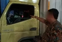 JI, Pelaku Pelemparan Kaca Mobil Pengantar Paket Berhasil di Amankan Polsek Neglasari