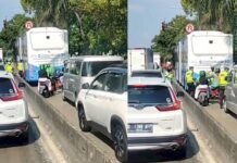 Aksi Polisi ini Viral Gegara Punya Trik Sendiri Untuk Tilang Pelanggar Motor