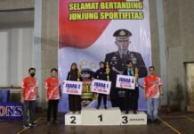 Kapolres Cup Basketball Resmi di Tutup oleh AKBP. Wimboko, SIK