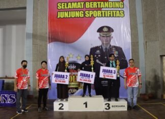 Kapolres Cup Basketball Resmi di Tutup oleh AKBP. Wimboko, SIK