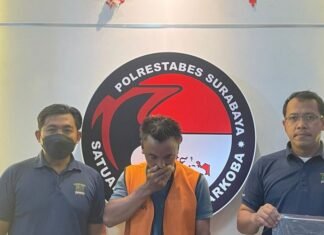 Timsus Satnarkoba Polrestabes Surabaya Gagalkan 33 Poket Sabu Siap Edar