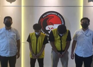 Tim Khusus Satnarkoba Polrestabes Surabaya Berhasil Ringkus Dua Pengedar Narkoba