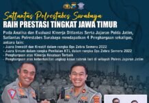 Matur Suwun Dulur Sak Suroboyo..!! Sat Lantas Polrestabes Surabaya Raih 4 Penghargaan Sekaligus