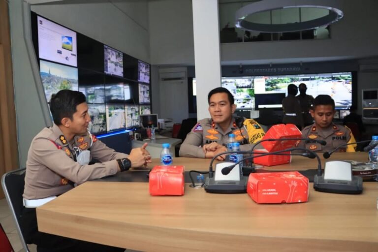 Kasat Lantas Polrestabes Surabaya Mengikuti Supervisi Ops Zebra dari Korlantas Polri