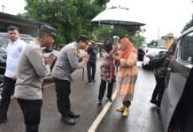 Monumen Pahlawan Bhayangkari Di Wil Tanah Laut, Dapat Perhatian Khusus Dari Ketua Dewan Korpri