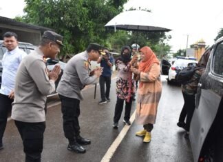 Monumen Pahlawan Bhayangkari Di Wil Tanah Laut, Dapat Perhatian Khusus Dari Ketua Dewan Korpri