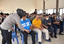 Kapolres Tanah Laut Gelar Kegiatan Penilaian Indeks Tata Kelola Kepolisian Online