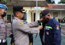 Kapolres Bondowoso Pimpin Lansung Apel bhabinkamtibmas