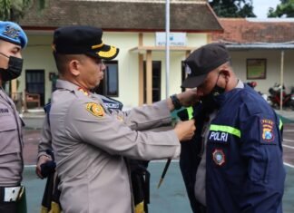 Kapolres Bondowoso Pimpin Lansung Apel bhabinkamtibmas