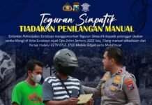 Teguran Simpatik Oleh Sat Lantas Polrestabes Surabaya, Tiadakan Penilangan Manual