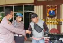 Unit Reskrim Polsek Sukomanunggal Kembalikan Sepeda Motor Hasil Curian Kepada Pemiliknya