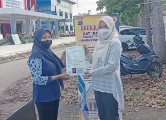 SKCK Keliling Polres Tanah Laut, Permudah Masyarakat Dalam Mengurus SKCK