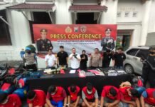 Satreskrim Polrestabes Surabaya Bekuk Komplotan Pembobol Gudang Masker