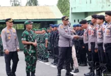 Kapolres Aceh Timur: Sinergitas TNI-Polri dan Seluruh Elemen Masyarakat Wajib Hukumnya