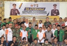 Kapolres Bondowoso Silaturahmi Bersama Ormas Keagamaan Untuk Menjaga Kamtibmas