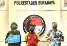 Satresnarkoba Polrestabes Surabaya Gerebek Rumah Dan Berhasil Amankan 14.9 Gram Sabu