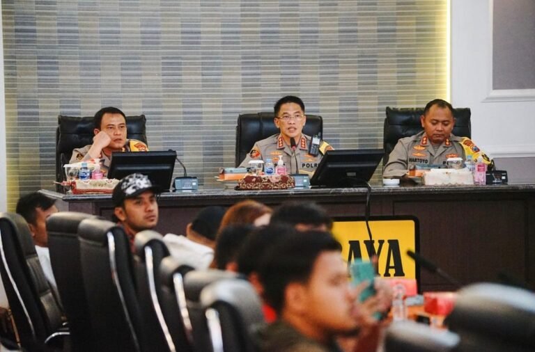 RELEASE Akhir Tahun, Ini Kata Kapolrestabes Surabaya untuk Warga Surabaya dan Awak Media