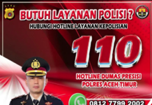 Serius Melayani Masyarakat, Kapolres Aceh Timur Tak Segan Bagikan Nomor HP