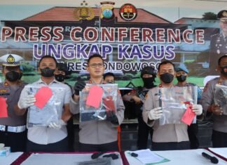 Polres Bondowoso Ungkap Kasus Pembunuhan Driver Grap kurang dari 24 jam