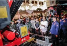Tahun 2023 Forkopimda Kota Surabaya Launching Mobil Heavy Duty Rescue