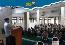 Karomah Polres Kediri Kota : Kamis Rohani Dan Mental Sampai Di Hati