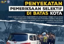 Pengamanan Sidang Perdana Tragedi Kanjuruhan Polantas Surabaya Lakukan Penyekatan
