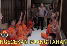 Kapolres Kediri Kota AKBP Teddy Chandra Pastikan Keamanan dan Kesehatan Para Tahanan