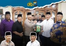 Tingkatkan Sinergitas, AKBP Teddy Chandra Jalin Komunikasi Dan Silaturohmin Ke Pondok Pensantren Wali Barokah